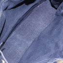 HERMES Fourre Tout PM Hand Bag Canvas Navy Auth ti3389-10