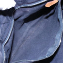 HERMES Fourre Tout PM Hand Bag Canvas Navy Auth ti3389-11