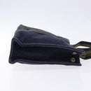 HERMES Fourre Tout PM Hand Bag Canvas Navy Auth ti3389-3