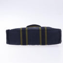 HERMES Fourre Tout PM Hand Bag Canvas Navy Auth ti3389-5