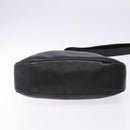 GUCCI Bamboo Hand Bag Leather 2way Black Gold 001 1705 1638 Auth ti3391-11