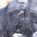 GUCCI Bamboo Hand Bag Leather 2way Black Gold 001 1705 1638 Auth ti3391-19