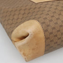 GUCCI Micro GG Supreme Web Sherry Line Bag PVC Beige 904 002 0222 Auth ti3393-15