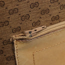 GUCCI Micro GG Supreme Web Sherry Line Bag PVC Beige 904 002 0222 Auth ti3393-9