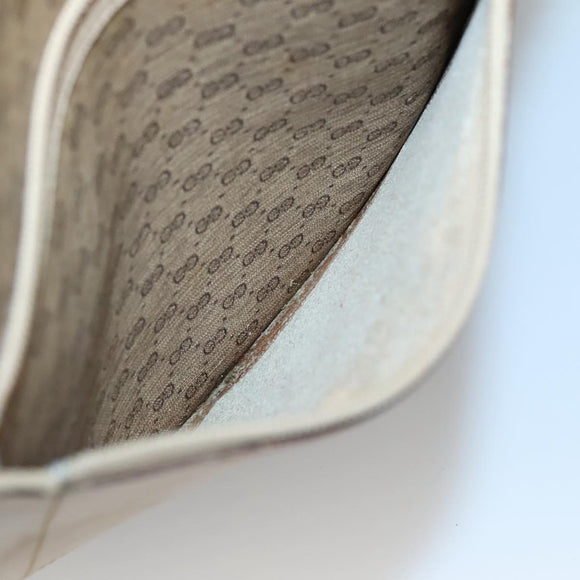 GUCCI Micro GG Supreme Web Sherry Line Bag PVC Beige 904 002 0222 Auth ti3393