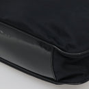 GUCCI Bamboo Hand Bag Nylon 2way Black Silver 001 1705 1577 Auth ti3394-16