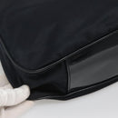 GUCCI Bamboo Hand Bag Nylon 2way Black Silver 001 1705 1577 Auth ti3394-17