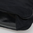 GUCCI Bamboo Hand Bag Nylon 2way Black Silver 001 1705 1577 Auth ti3394-18