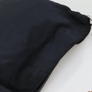 GUCCI Bamboo Hand Bag Nylon 2way Black Silver 001 1705 1577 Auth ti3394-6