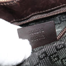 GUCCI Shoulder Bag Canvas Beige Silver 106298 Auth ti3398-21