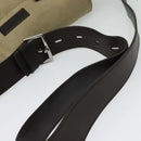 GUCCI Shoulder Bag Canvas Beige Silver 106298 Auth ti3398-7