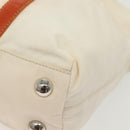 PRADA Hand Bag Nylon 2way White Silver Auth ti3400-17