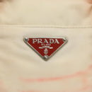 PRADA Hand Bag Nylon 2way White Silver Auth ti3400-9