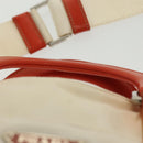 PRADA Hand Bag Nylon 2way White Silver Auth ti3400-14