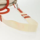 PRADA Hand Bag Nylon 2way White Silver Auth ti3400-8