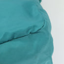 PRADA Tote Bag Nylon 2way Turquoise Blue Silver Auth ti3401-10