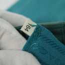 PRADA Tote Bag Nylon 2way Turquoise Blue Silver Auth ti3401-12