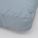 PRADA Shoulder Bag Nylon Light Blue Silver Auth ti3402-15