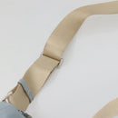 PRADA Shoulder Bag Nylon Light Blue Silver Auth ti3402-8