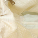 PRADA Hand Bag Nylon 2way Beige Silver Auth ti3404-21