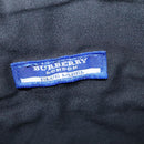 BURBERRY Blue Label Shoulder Bag Canvas Black Silver Auth ti3407-14
