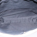 BURBERRY Blue Label Shoulder Bag Canvas Black Silver Auth ti3407-15