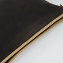 BURBERRY Blue Label Shoulder Bag Canvas Black Silver Auth ti3407-6