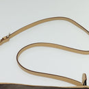 BURBERRY Blue Label Shoulder Bag Canvas Black Silver Auth ti3407-8