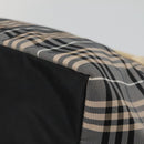 BURBERRY Blue Label Nova Check Tote Bag Nylon Gray Auth ti3408-9