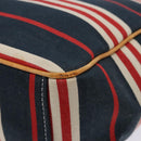 BURBERRY Blue Label Hand Bag Canvas Navy Silver Auth ti3410-15