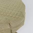 BALLY Shoulder Bag Leather Beige Gold Auth ti3414-13