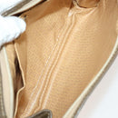 FENDI Celine Zucca Canvas Macadam Canvas Bag PVC 2Set Beige Brown Auth ti3415-8