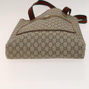 GUCCI GG Canvas GG Plus Supreme Shoulder Bag PVC 3Set Beige Auth ti3417-13