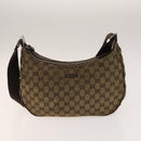 GUCCI GG Canvas GG Plus Supreme Shoulder Bag PVC 3Set Beige Auth ti3417-16