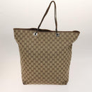 GUCCI GG Canvas GG Plus Supreme Shoulder Bag PVC 3Set Beige Auth ti3417-3