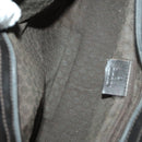 GUCCI Hand Bag Canvas Nylon 2Set Black Beige Auth ti3418-17