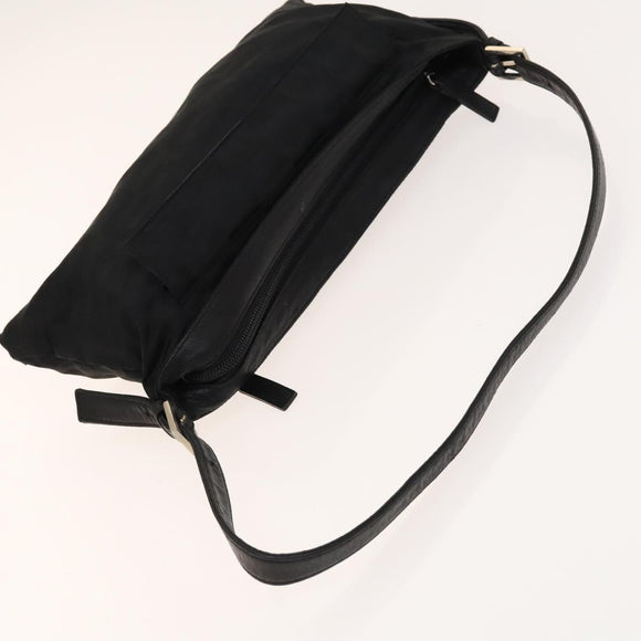 GIVENCHY BALLY Shoulder Bag Canvas 3Set Black Beige Auth ti3419