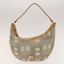 GIVENCHY BALLY Shoulder Bag Canvas 3Set Black Beige Auth ti3419-14