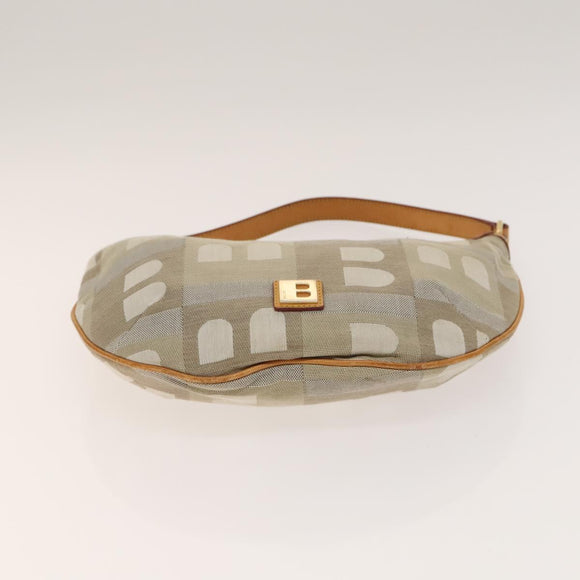 GIVENCHY BALLY Shoulder Bag Canvas 3Set Black Beige Auth ti3419