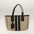 GIVENCHY BALLY Shoulder Bag Canvas 3Set Black Beige Auth ti3419-2