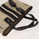 GIVENCHY BALLY Shoulder Bag Canvas 3Set Black Beige Auth ti3419-5