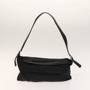 GIVENCHY BALLY Shoulder Bag Canvas 3Set Black Beige Auth ti3419-8