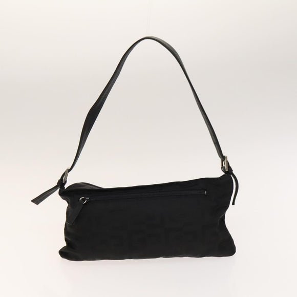 GIVENCHY BALLY Shoulder Bag Canvas 3Set Black Beige Auth ti3419