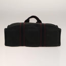 HERMES Fourre Tout Hand Bag Canvas 5Set Navy Black Red Auth ti3420-5