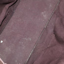 HERMES Fourre Tout Hand Bag Canvas 5Set Navy Black Red Auth ti3420-6