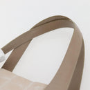 CHANEL New Travel Line Tote Bag Nylon Beige Gold CC Auth ti3422-8