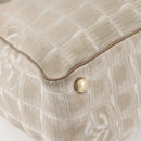 CHANEL New Travel Line Tote Bag Nylon Beige Gold CC Auth ti3423-16