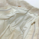 CHANEL New Travel Line Tote Bag Nylon Beige Gold CC Auth ti3423-19