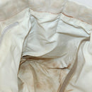 CHANEL New Travel Line Tote Bag Nylon Beige Gold CC Auth ti3423-20