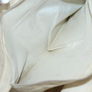 CHANEL New Travel Line Tote Bag Nylon Beige Gold CC Auth ti3423-21